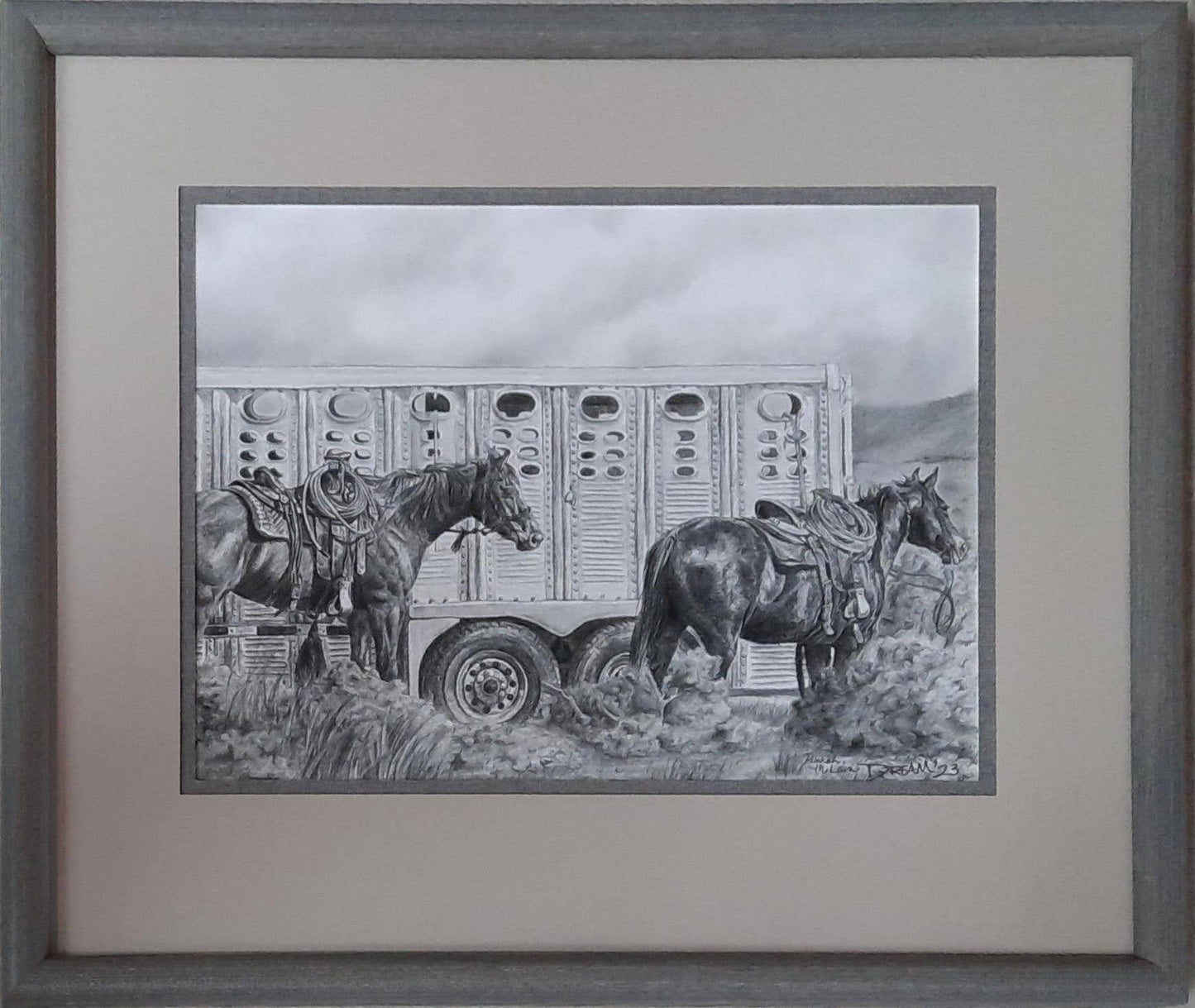 Horse Trailer - Rebekah McLain