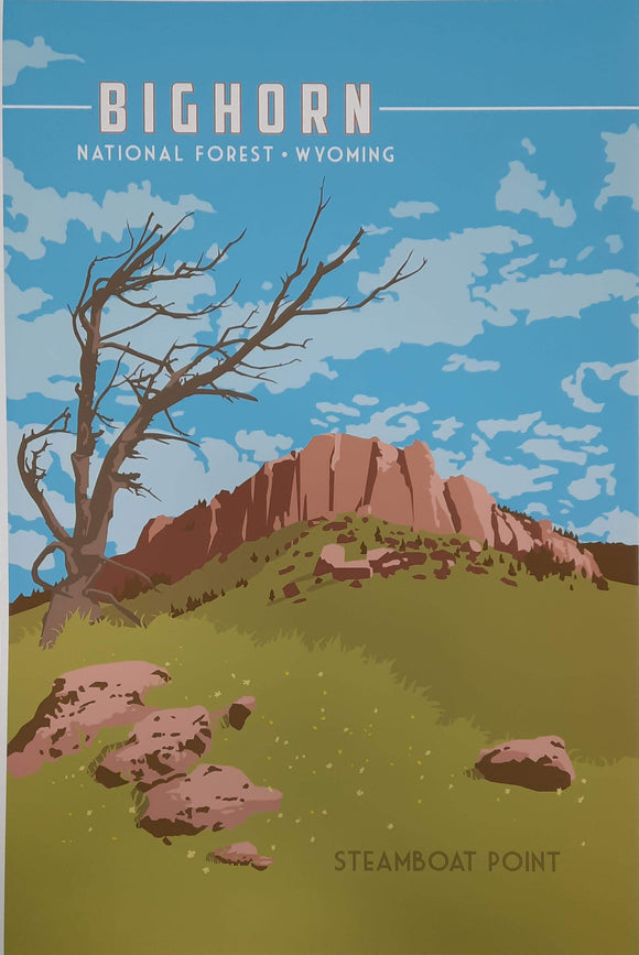 Bighorn National Forest POSTER SET - Andy Robbins
