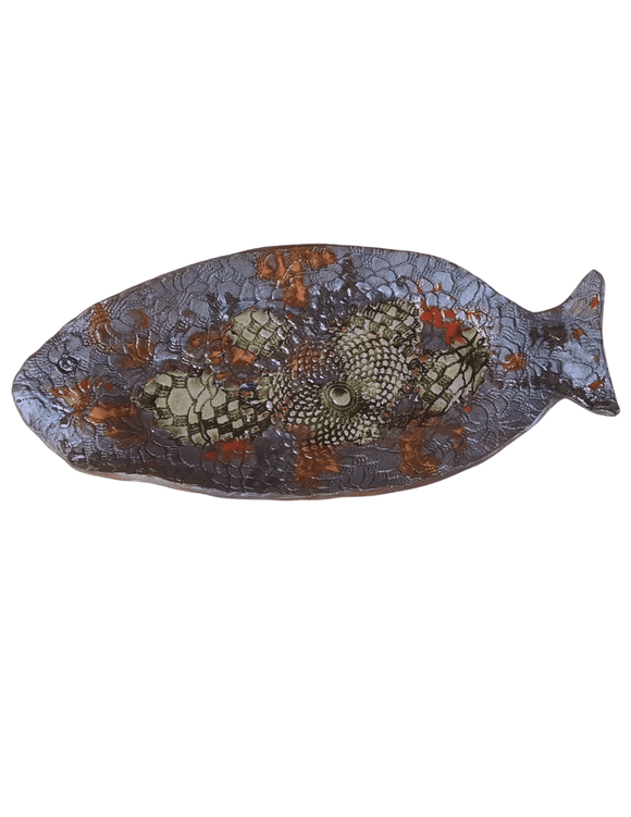 Fish Ceramic Plate 2 - Marge Davey