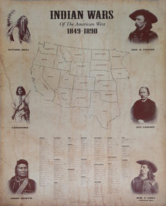 Indian Wars of the American West Poster - Posters
