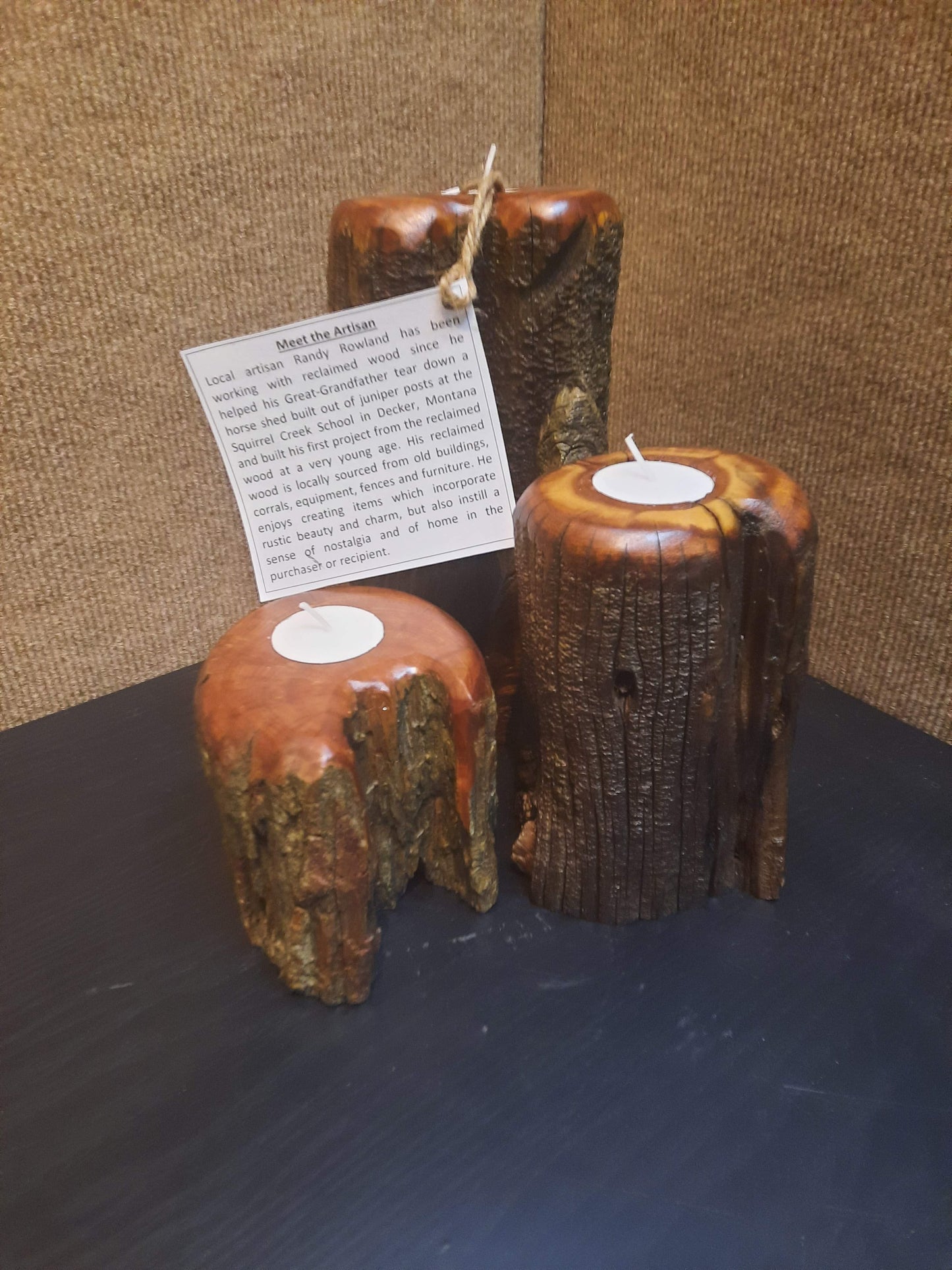 Juniper Candle set - Randy Rowland