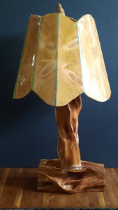 Lamp Ponderosa Pine and Diamond Willow - Fred Kusel