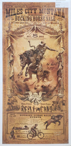 Miles City Rodeo Poster - Bob Coronato