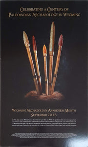 Paleoindian Archaeology Poster - Posters