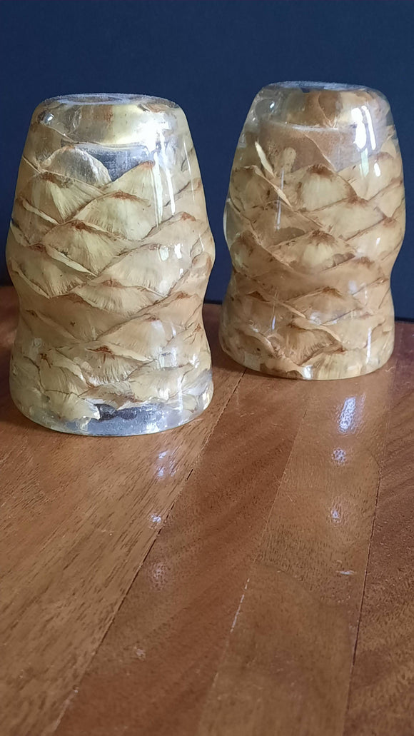 Pinecone Salt and Pepper Shakers - Fred Kusel