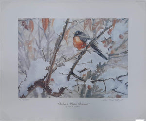 Robin's Winter Retreat - Tom Lockhart