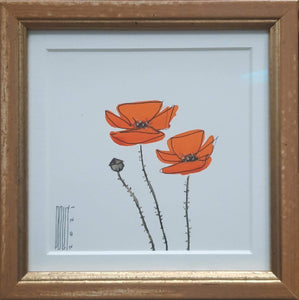 Transparent Poppies - Polly Burge
